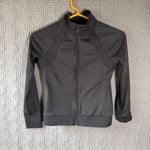 C9 By Champion Jacket Girls Medium 7/8 Black Thumb Holes